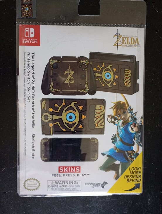 Nintendo Switch Other - NEW Legend Of Zelda Nintendo Switch BOTW Sheikah Slate Skins